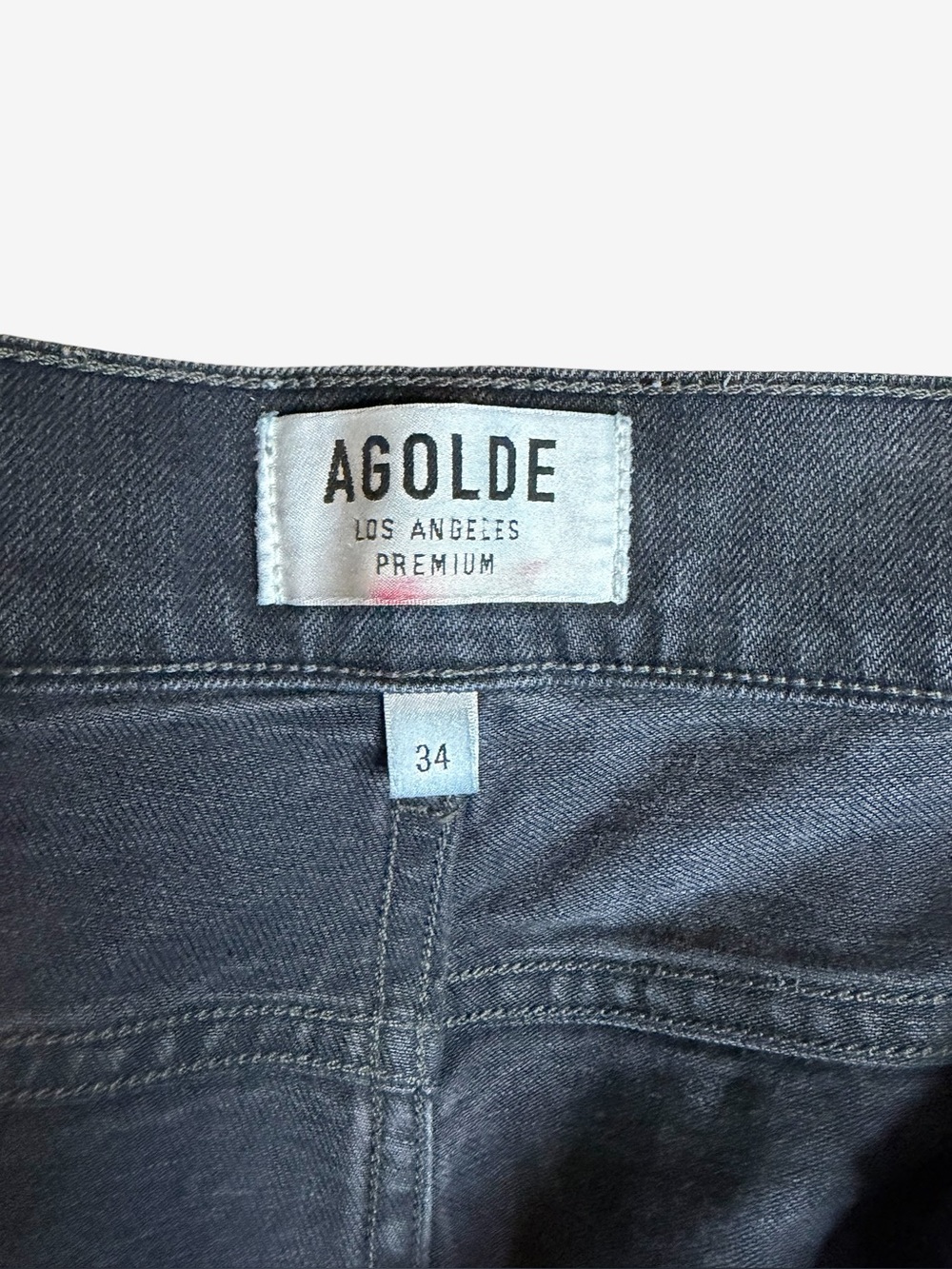 Agolde Men’s Distressed Black Jeans 34x28 - Picture 3 of 9